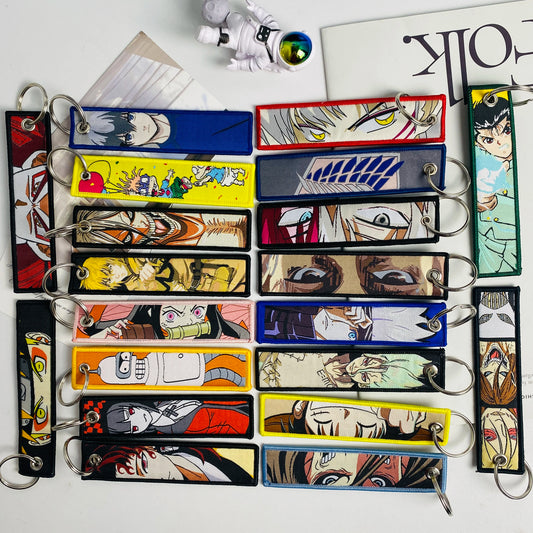 Anime Lock Keychain Pendant
