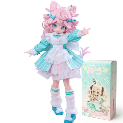 In Stock Wanmeng Sugary  1/8Mjd Blind Box Movable joints Doll Action Figure Doll Trendy Toy Ornaments Figure Cute Gift