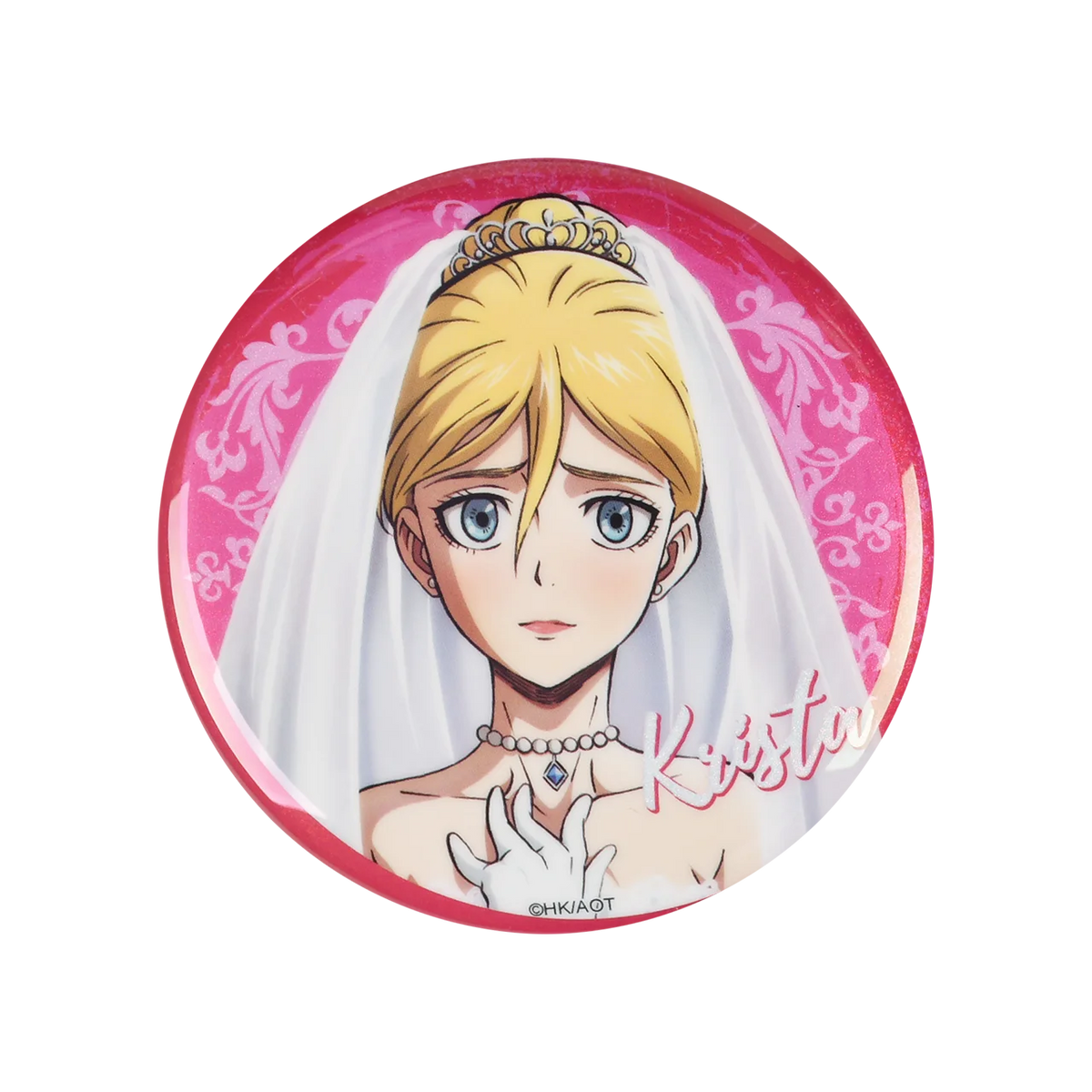 58mm Anime Attack on Titan Eren Jaeger Armin Arlert Erwin Smith Hange Zoe Cosplay COSTUME Badge Pin SPTE Tinplate Brooch﻿ Prop