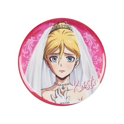 58mm Anime Attack on Titan Eren Jaeger Armin Arlert Erwin Smith Hange Zoe Cosplay COSTUME Badge Pin SPTE Tinplate Brooch﻿ Prop