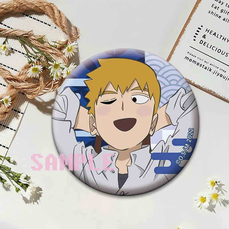 Mob Psycho 100 Shigeo Kageyama Button Pin