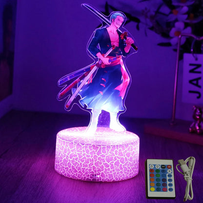 One Piece Luffy LED Lamp