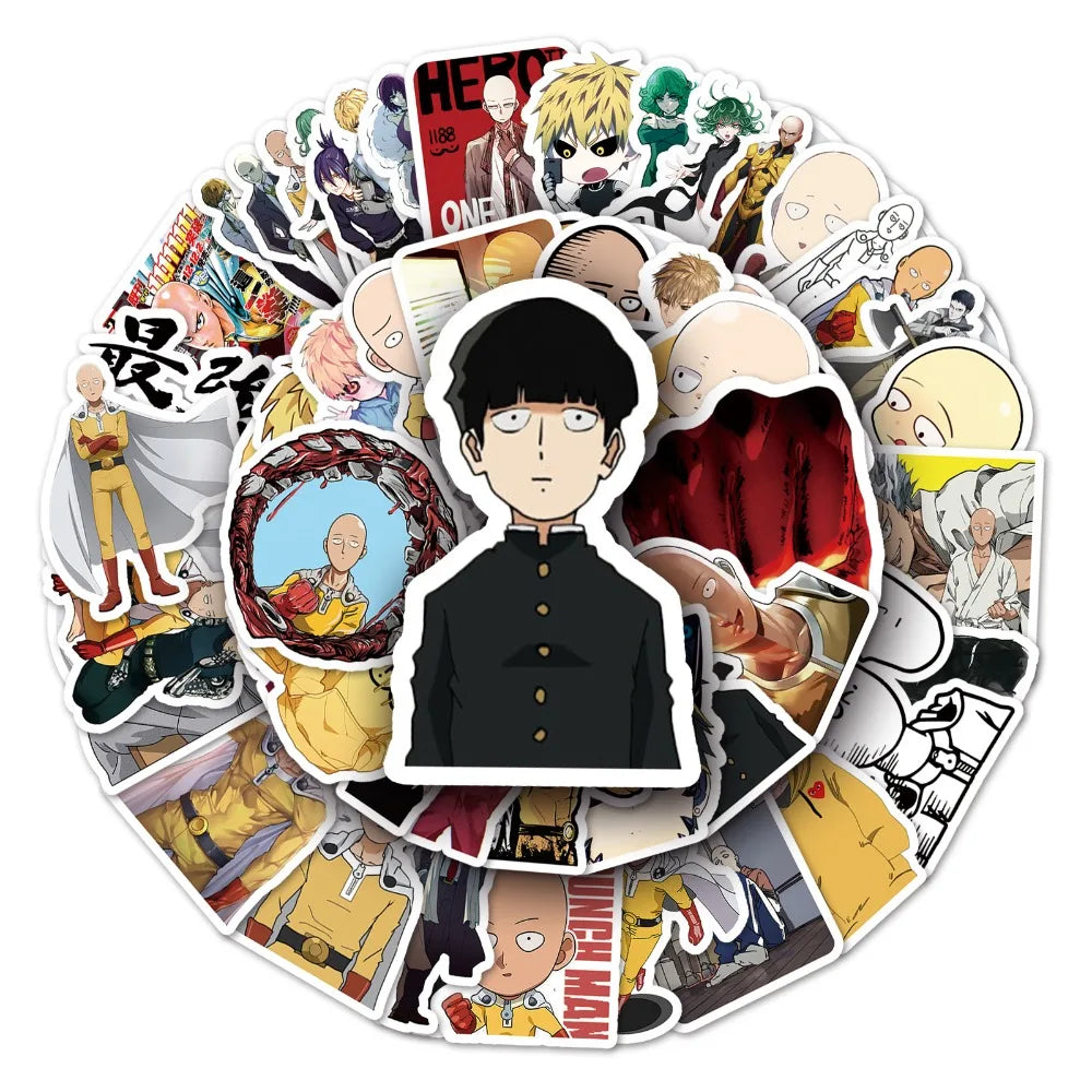One Punch Man Saitama Stickers