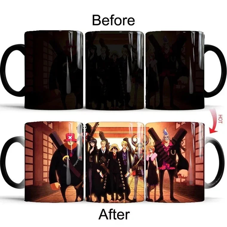 One Piece Luffy Color-Changing Mug