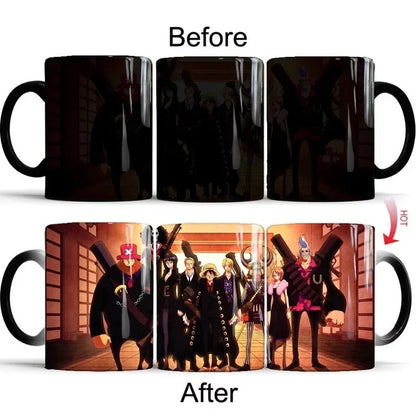 One Piece Luffy Color-Changing Mug