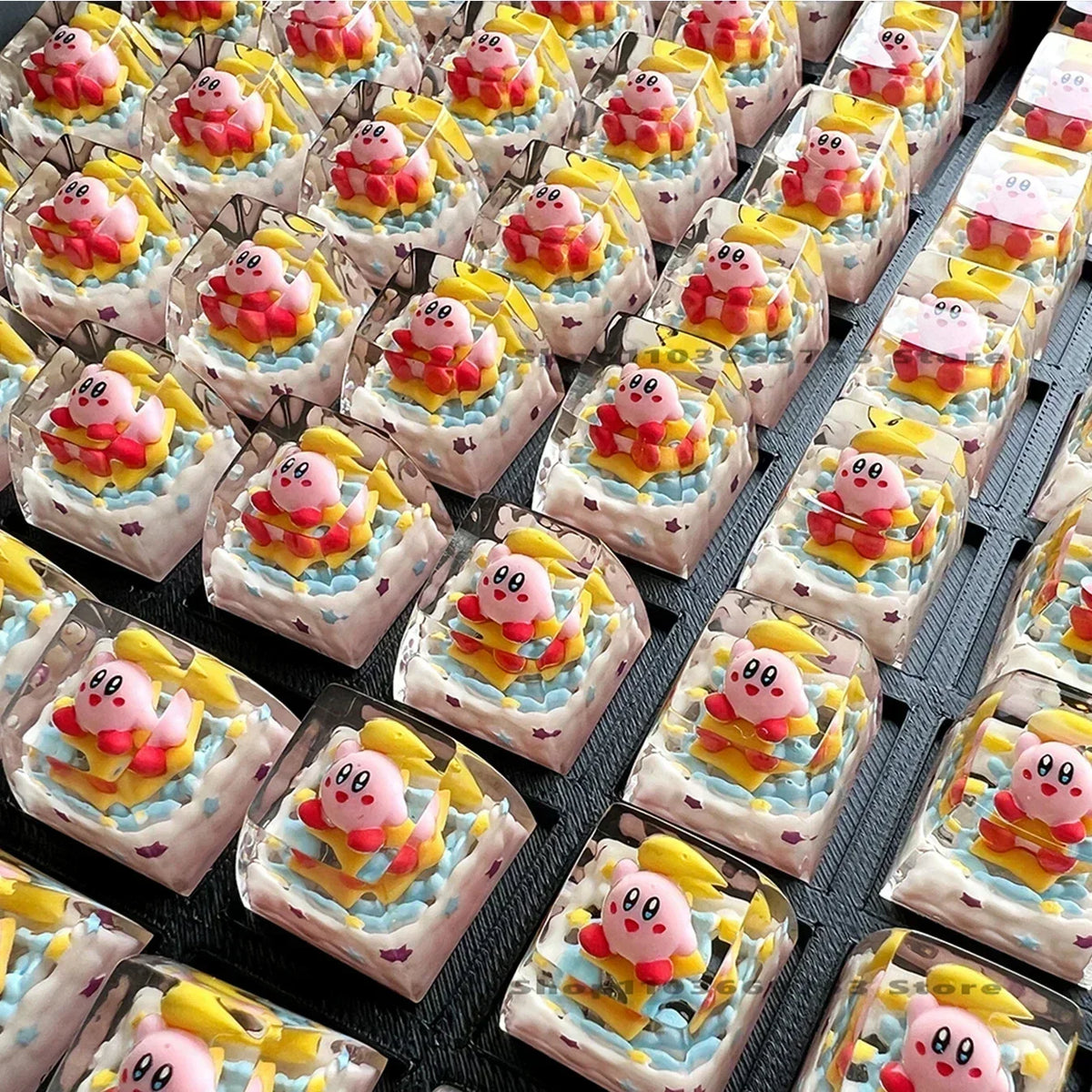 Pokemon Gengar Resin Keycaps