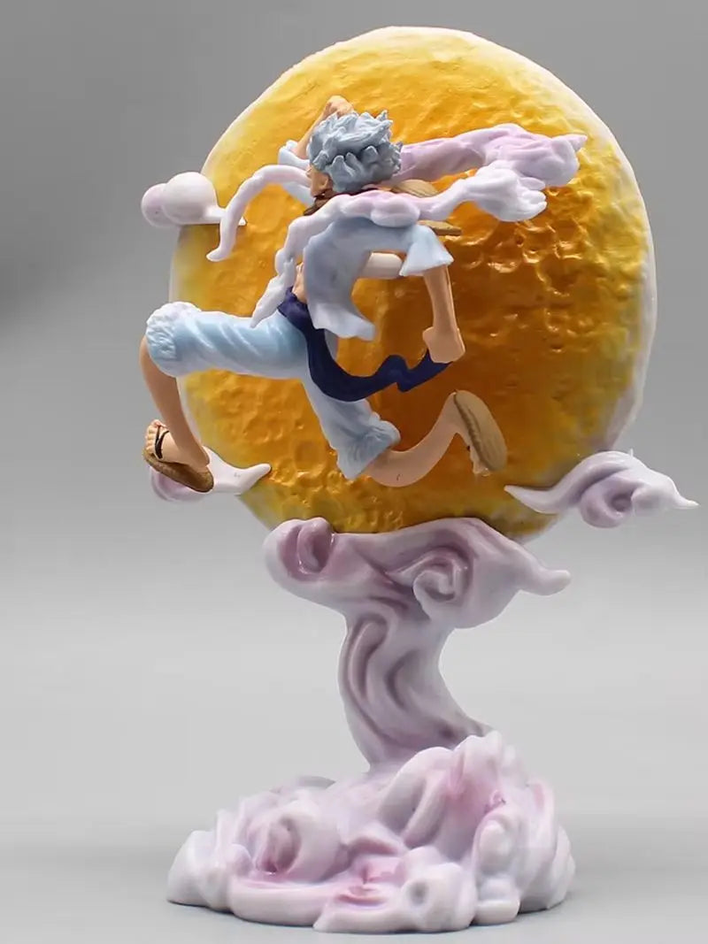 One Piece Anime Moon Nika Luffy Gear 5 16cm Action Figure - Collectible GK Statue Model for Decorations