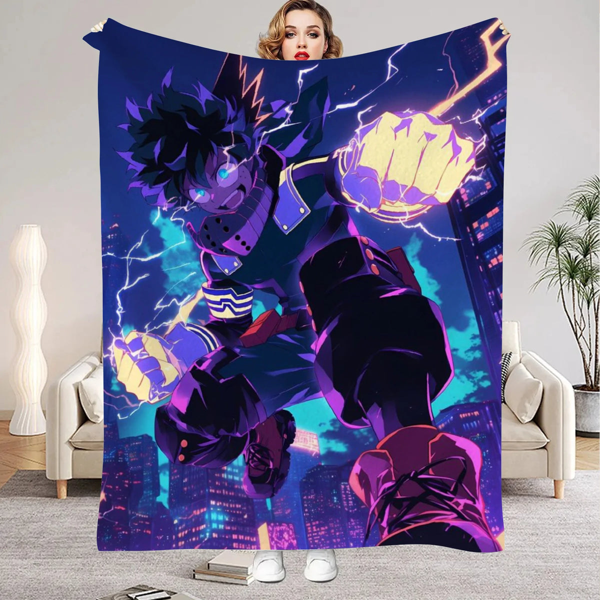 My Hero Academia Flannel Blanket
