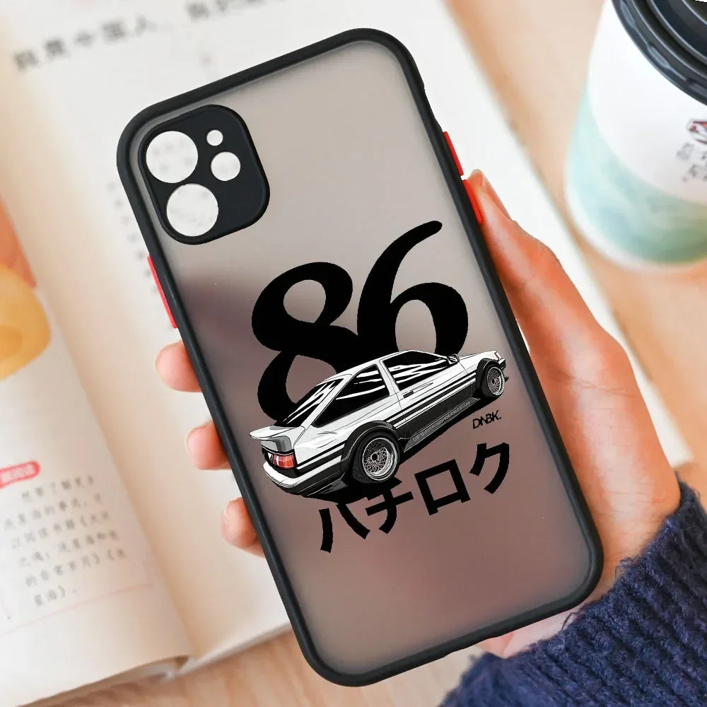 Initial D AE86 Transparent Case