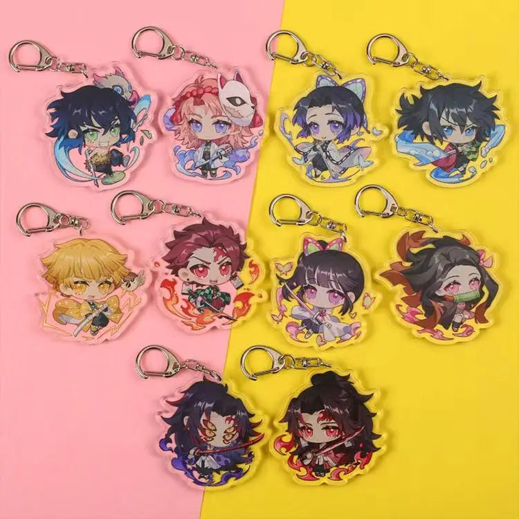 Demon Slayer Tanjiro Acrylic Keychain