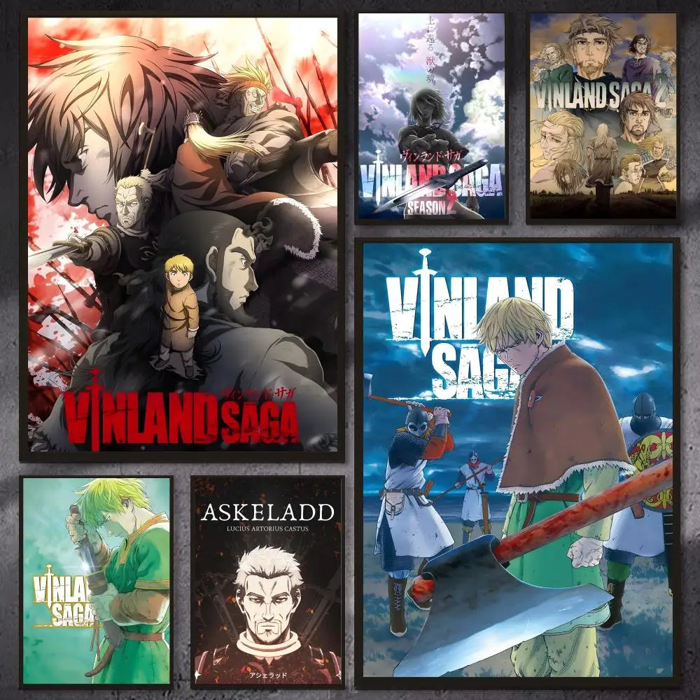 Vinland Saga Poster Wall Art