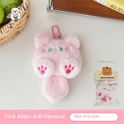 Anime Cat Plush Pendant