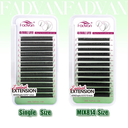 Anime Eyelashes Extensions Fanning Lashes