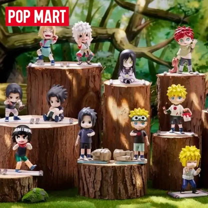 POP MART Naruto Shippuden Childhood Series Trendy Blind Random Box Toys Mystery Box Guess Bag Action Figure Surprise Gift