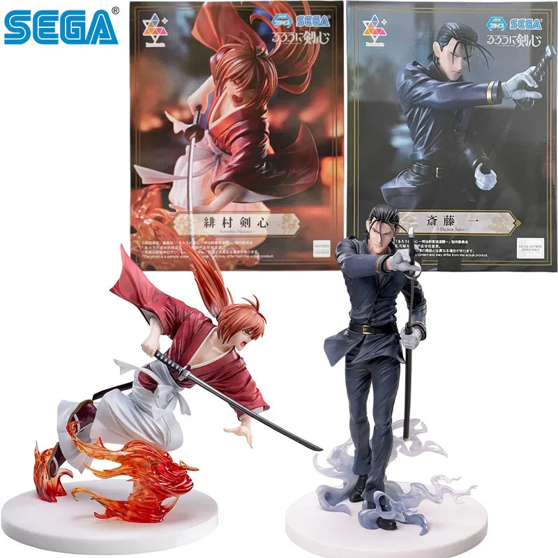 Rurouni Kenshin Saitou Hajime PVC Statue