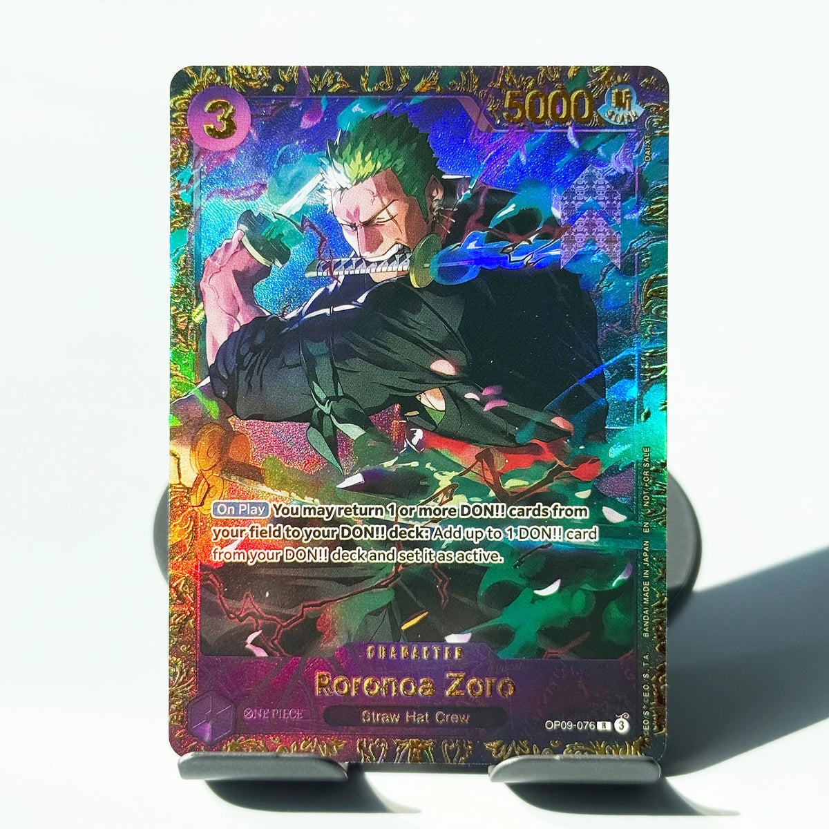 One Piece Roronoa Zoro Card Set