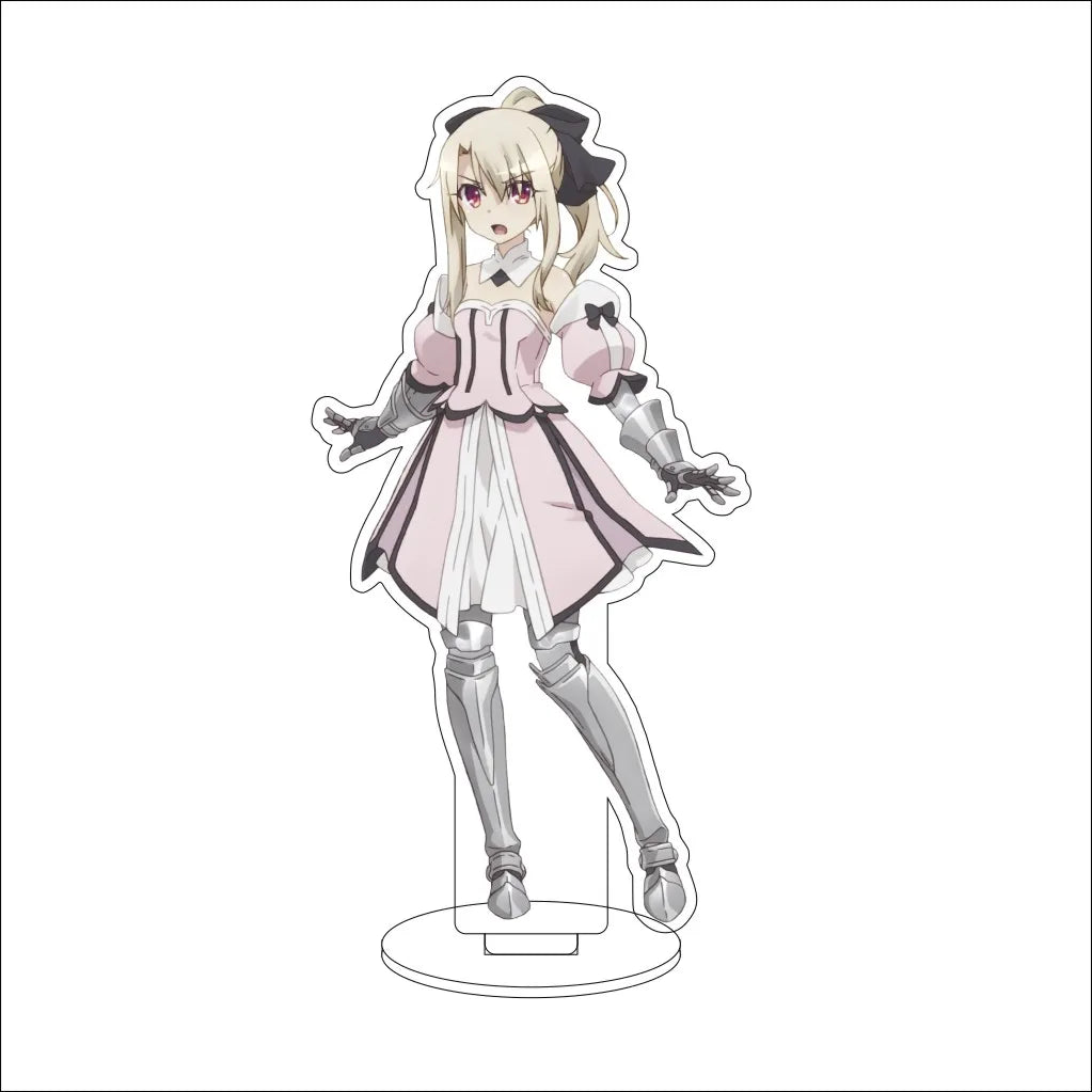16CM Anime Fate stay night Cosplay Acrylic Stand Ornaments