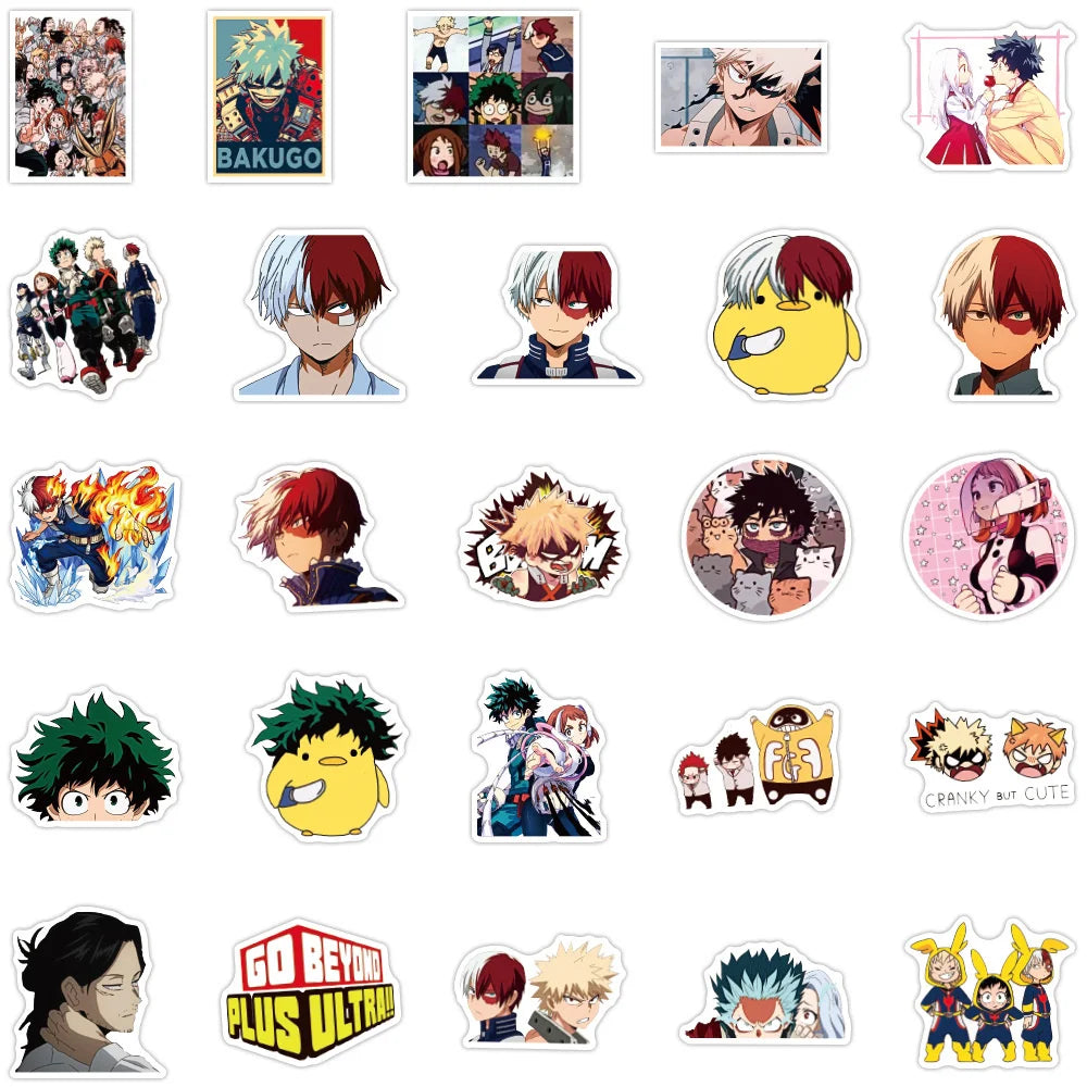 My Hero Academy Graffiti Stickers