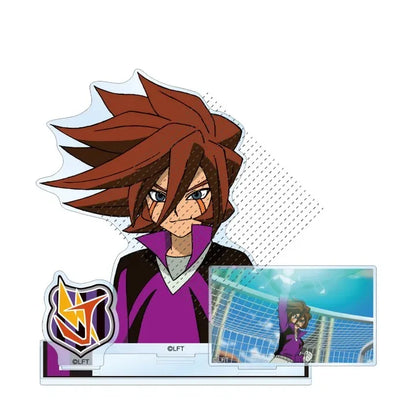 Game INAZUMA ELEVEN 11 Acrylic Stand Doll Anime Endo Mamoru Asuto Inamori Ryohei Haizaki Figure Model Plate Cosplay Toy Gift