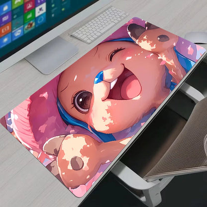 One Piece Tony Tony Chopper Xxl Mouse Pad Office Computer Desk Mat Table Keyboard Laptop Carpet Accessories Gaming Mousepad