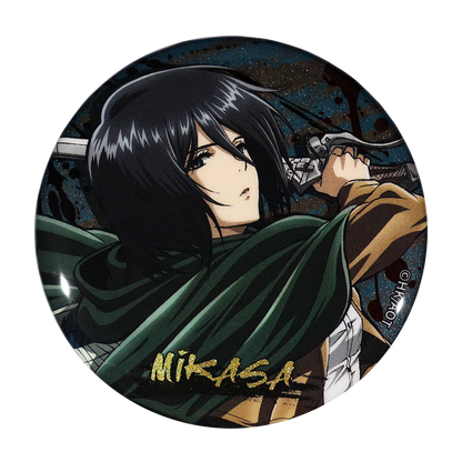 58mm Anime Attack on Titan Eren Jaeger Nanaba Hange Zoe Annie Leonhart Cosplay COSTUME Badge Pin SPTE Tinplate Brooch﻿ Xmas Prop