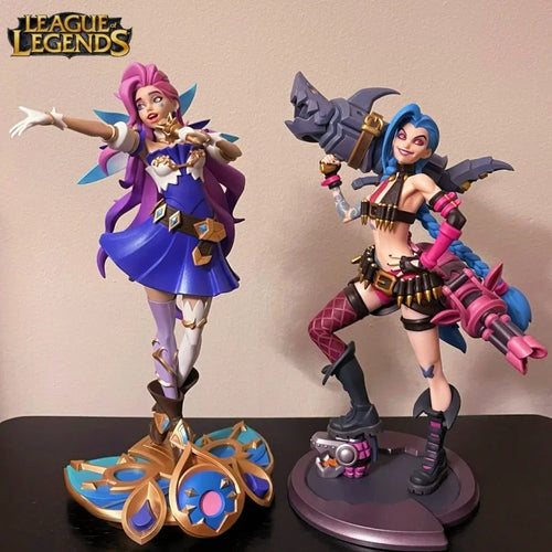 Hot League Of Legends Jinx 3d Pen Anime Figurine Official Authentic Game Periphery Desk Decoration Ornament Toys Gifts