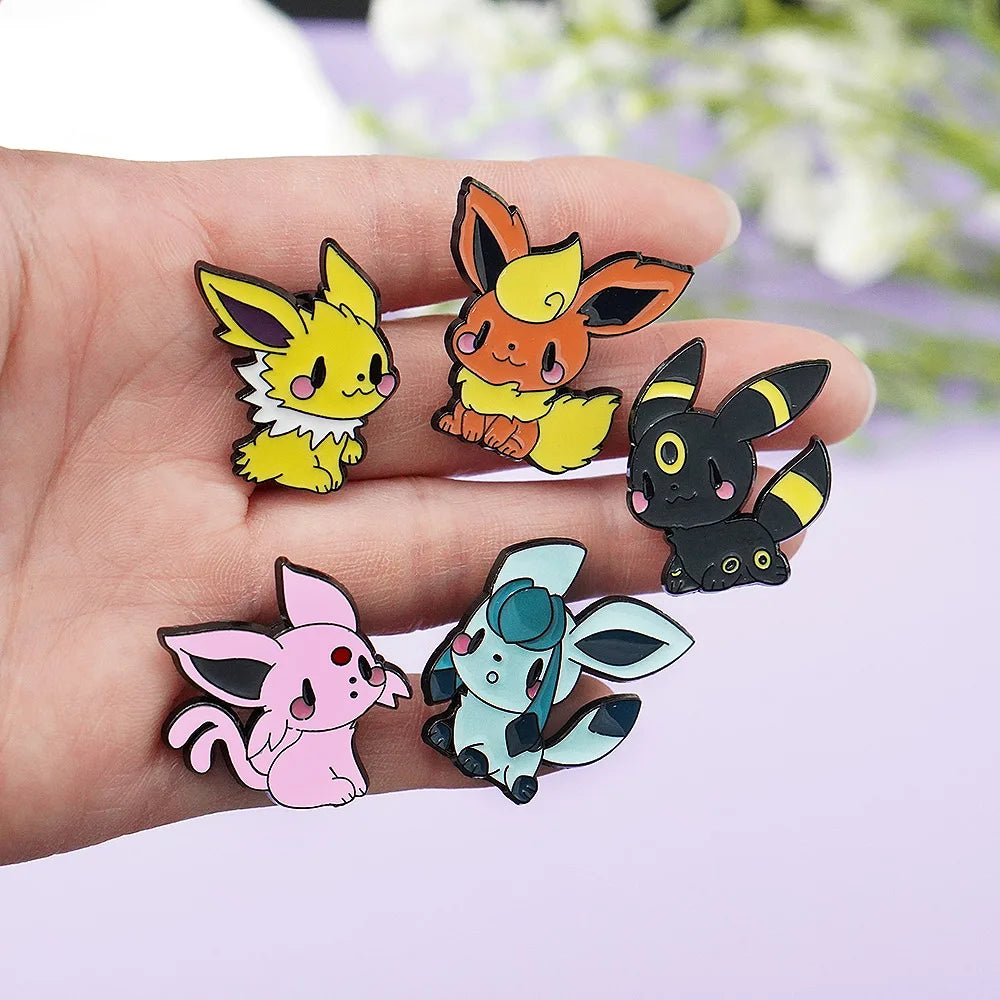 Pokemon Eevee Enamel Pins