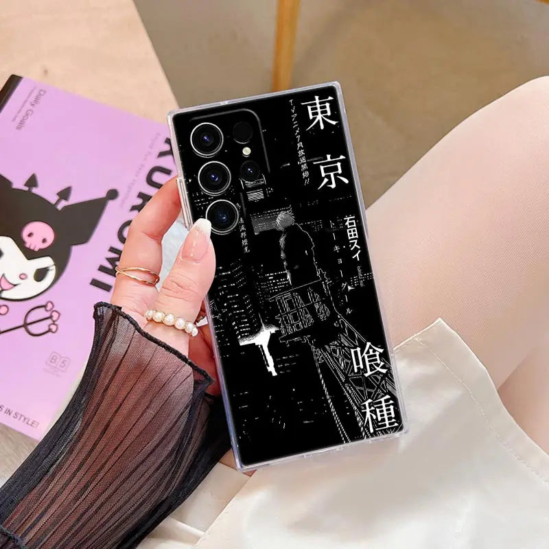 Tokyo Ghoul Kaneki Clear Phone Case