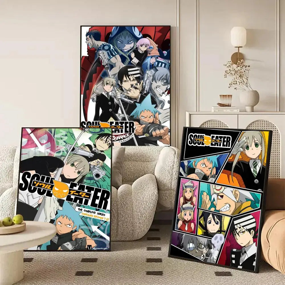 Soul Eater Poster Stickers