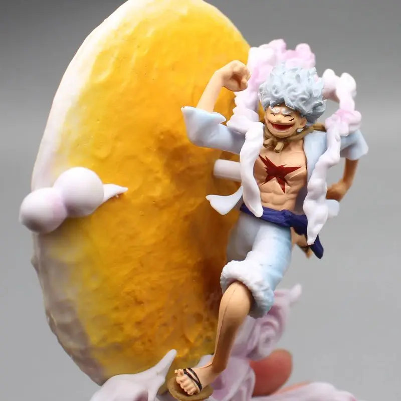 One Piece Anime Moon Nika Luffy Gear 5 16cm Action Figure - Collectible GK Statue Model for Decorations