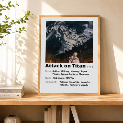Levi Ackerman Attack On Titan Poster Water Proof Paper Print Room Decor Stickers Art Wall Decor Living Room