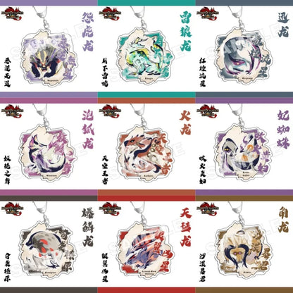 Monster Hunter Rise Sunbreak Acrylic Keychain