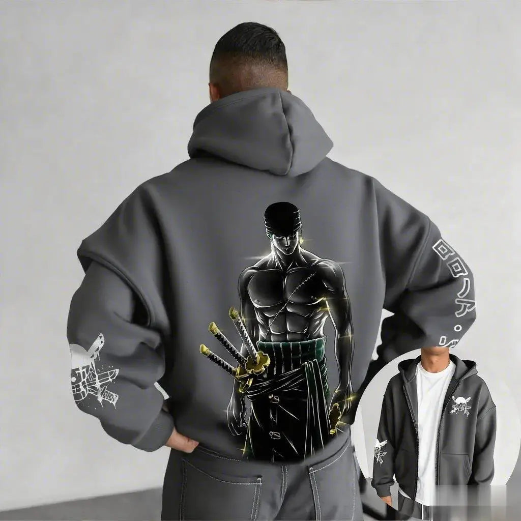 One Piece Zoro Oversized Hoodie