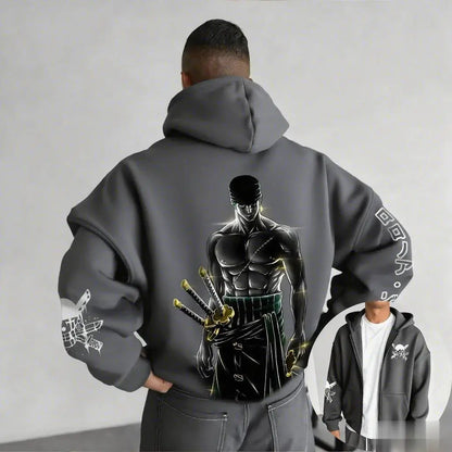 One Piece Zoro Oversized Hoodie