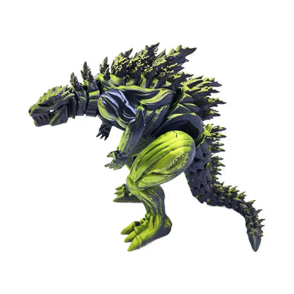 3D Printed Dragon Ornament Desktop Ornament 3D Big Mouth Dinosaur Animals Home Office Craft Printed Figures Christmas Gifts