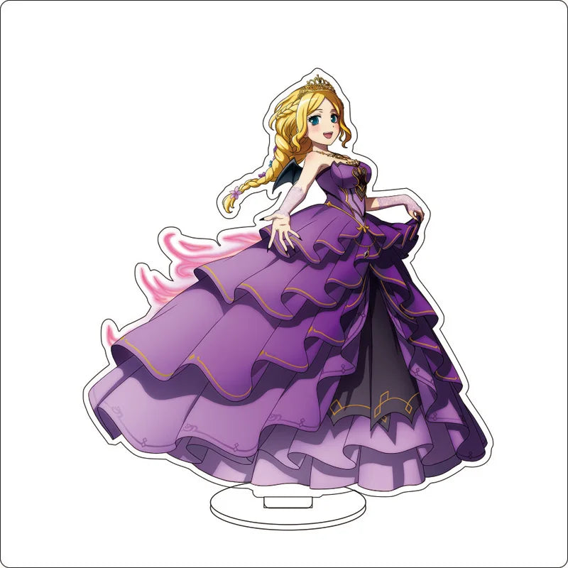 Anime Overlord Acrylic Stand Ornaments Ainz Ooal Gown Shalltear Bloodfallen albedo Cocytus Figure Stand Halloween Gifts