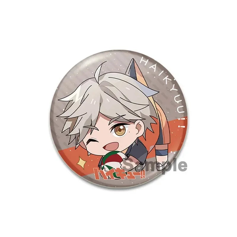 Haikyuu! Karasuno Brooch Pins