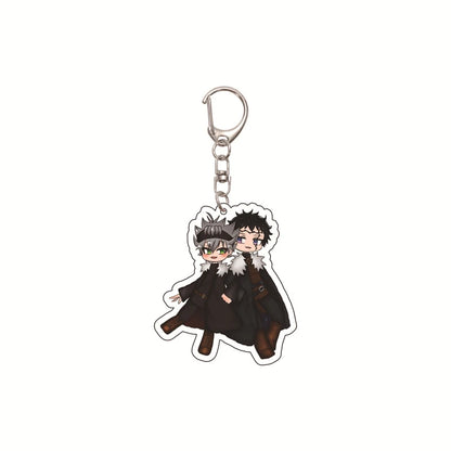 Black Clover Asta Acrylic Keychain