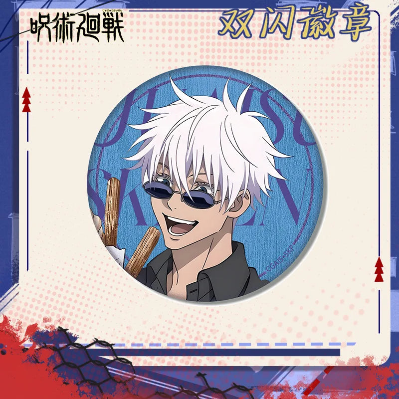 Jujutsu Kaisen Gojo Geto Badge