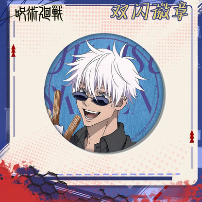 Jujutsu Kaisen Gojo Geto Badge