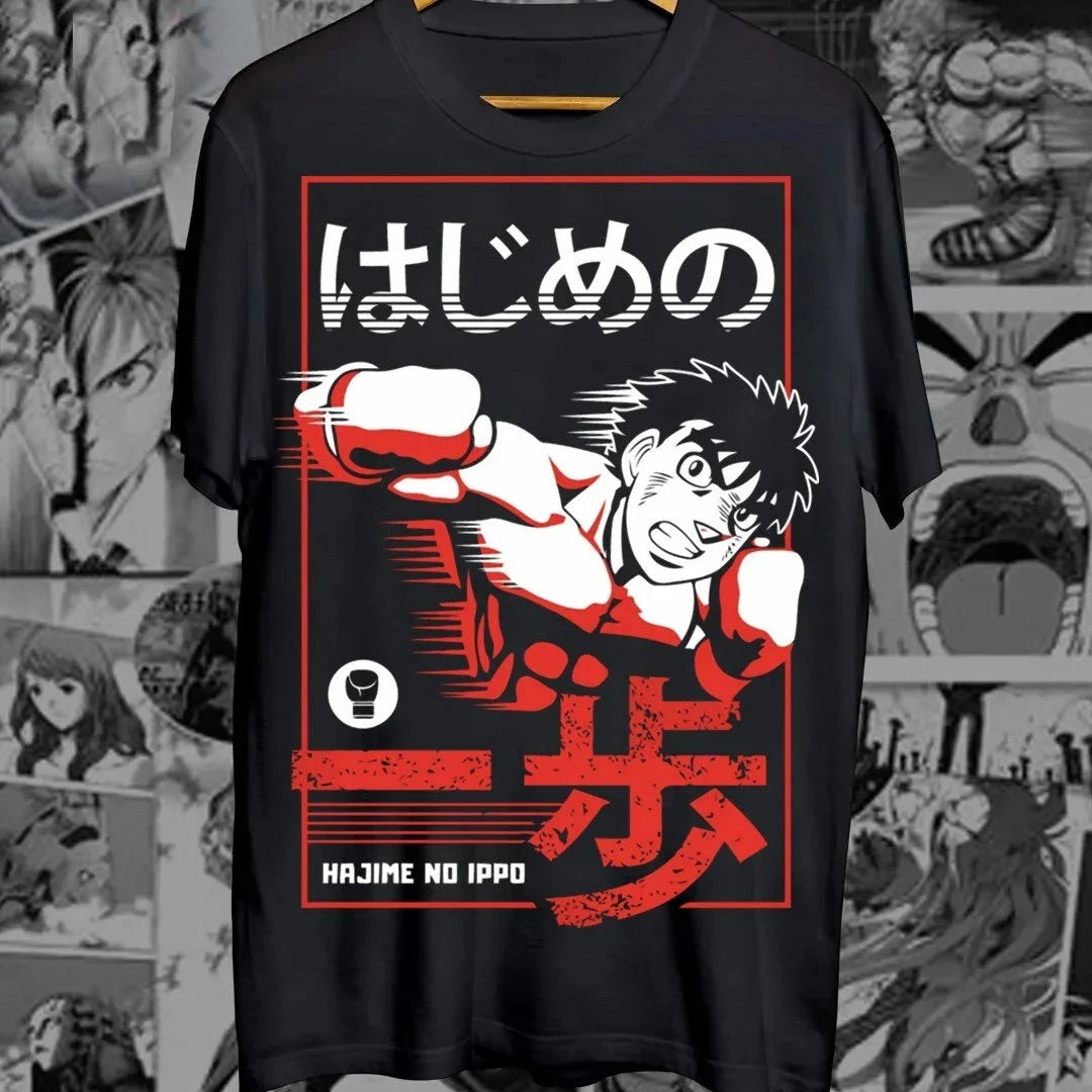 Hajime No Ippo Ippo Makunouchi Oversized T-Shirt