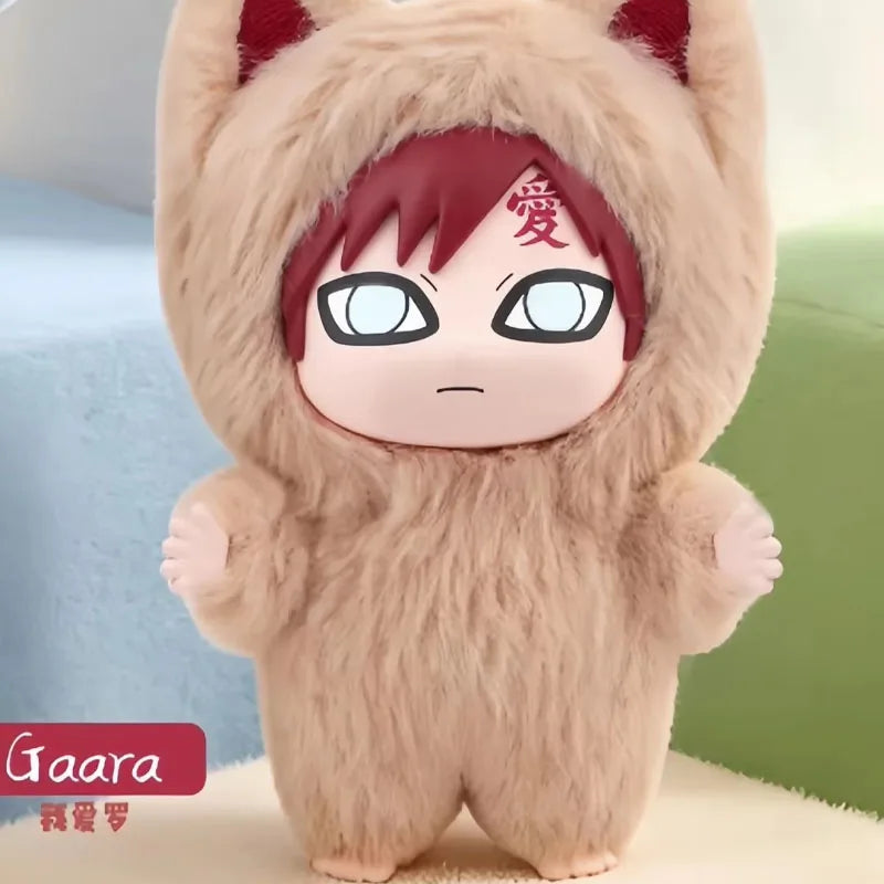 In Stock Genuine EAKI Naruto Shippuden KittenLand Vinyl Series Third Blind Box Plush Figurine Model Toys Collection Present