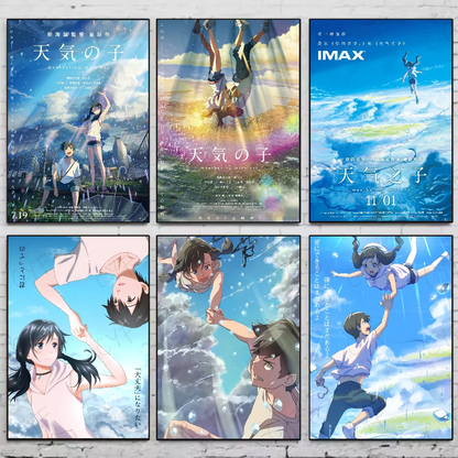 Weathering With You Poster Stickers