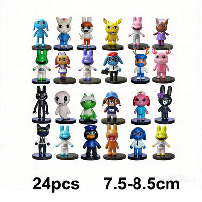 Cool Animal Hospital Action Figure Horror Game Model Toys Set