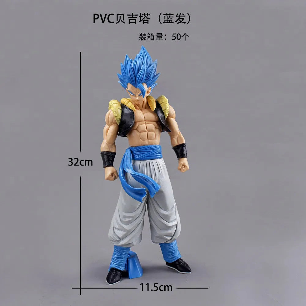 Dragon Ball Z Super Saiyan Son Goku Action Figure Set - Includes Son Gohan Vegeta Broly Piccolo Majin Buu Collectible