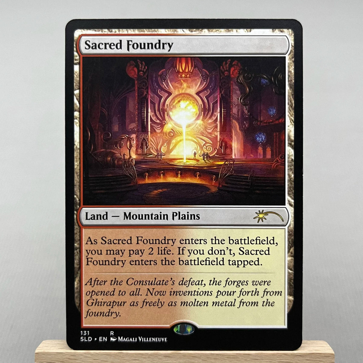 SLD HOLO2-01 TCG Cards for Home Play Proxy Lord of the Pit Ritual Mana Confluence Skullclamp Sliver Legion