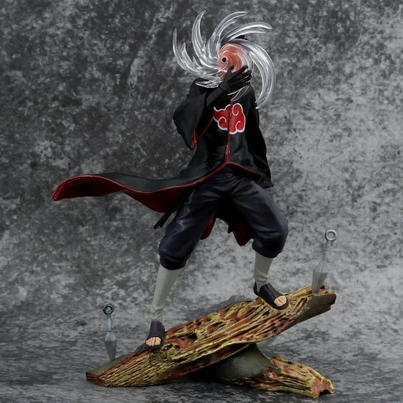 Anime Figurine GK Shippuden Akatsuki Tobi Uchiha Obito PVC Action Figure Statue Collection Model Toys For Kids