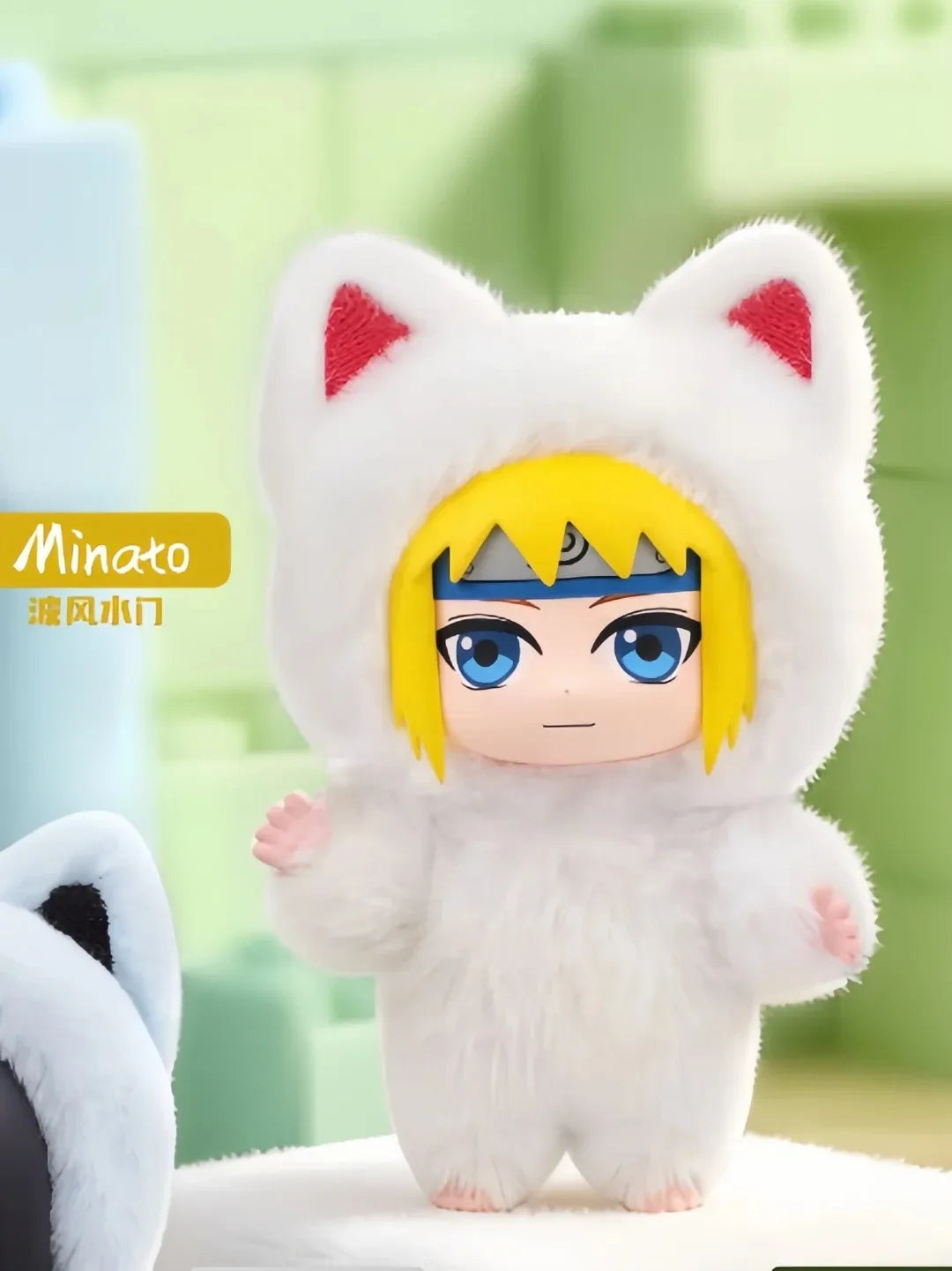 New TOPTOY Eaki Naruto V3 Kitten Land Series Blind Box Pajamars Plush Vinyl Doll Action Figures Neji Hyuga Gaara Surprise Toys