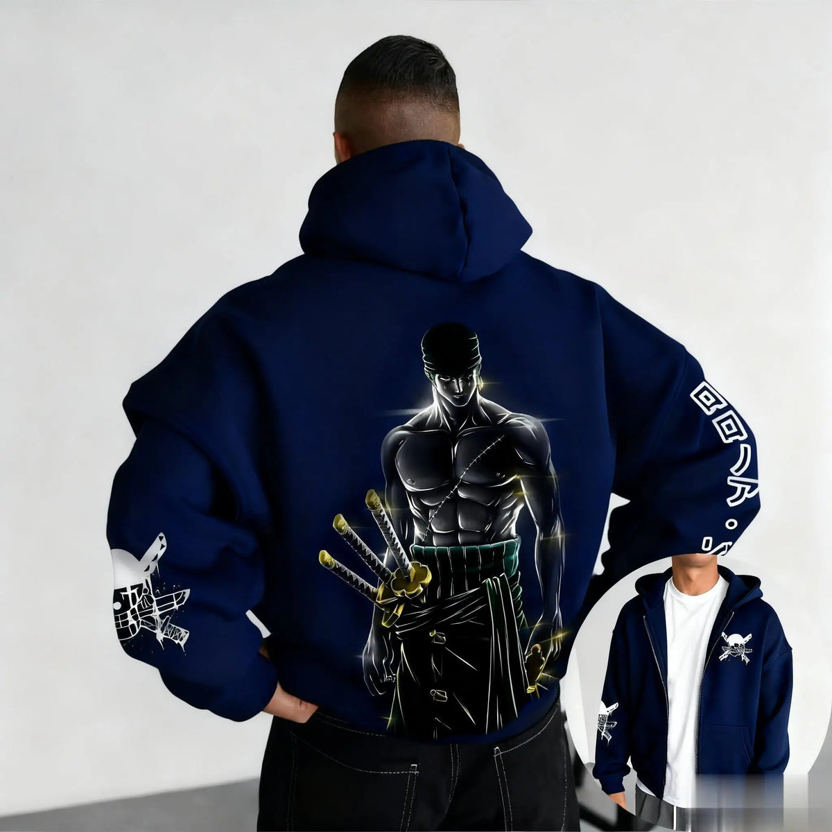 One Piece Zoro Oversized Hoodie