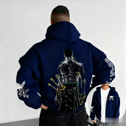 One Piece Zoro Oversized Hoodie